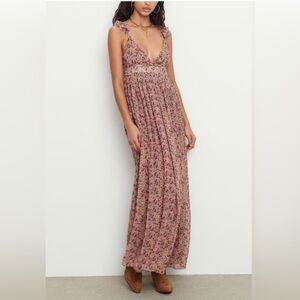 ba&sh Madison Floral Maxi Dress